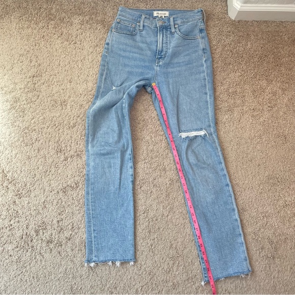 Madewell 2021 The Perfect Vintage Jean in Coffey Wash: Worn-In Edition Size 23 - Picture 14 of 15